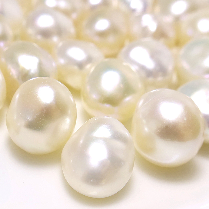 バロックパール 淡水真珠 ルース 穴無 12～15mm（1個）