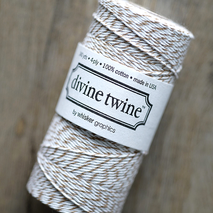 ディバイントワイン/ベーカーズトワイン「コットンコード」「Whisker Graphics社」【ブラウンシュガー】約219メートル（1巻）