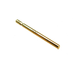 14Kイエローゴールド（14金）ピアスポスト（針型）（0.66mm×9.50mm）（10ペア）