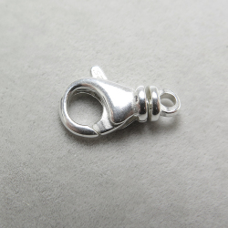 シルバー925/スイベルクラスプ（6×13mm）「sv925」（1個）
