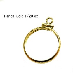 コインフレーム（コイン枠） パンダ金貨 1/20 oz オンス （13.94mm  
