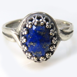 ラピス 指輪 リング アンティーク