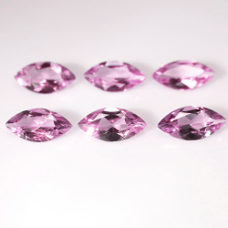 キュービックジルコニアcz【AAA】・ルース  ピンク /マーキス【6×3mm】ファセットカット（500個）