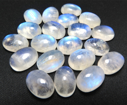 天然石ルース（裸石）・レインボームーンストーン/オーバル（10×8mm  
