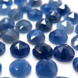 1/29激安SALE！稀少な輸入天然石！高品質ブルーサファイア〜3mmカボション270個/#ブルー天然石#サファイア 稀少な輸入天然石！高品質ブルーサファイア〜3mmカボション270個