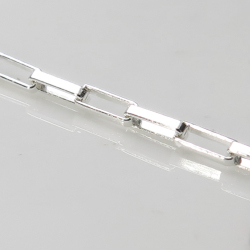 シルバーチェーン/ボックス1.25mm「SV925」（10cm）（1本）