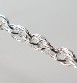 ロープ シルバーチェーン SV925  1.8mm（1メートル）（1本）