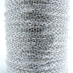 シルバー（SV925）チェーン/ダイヤカットアズキ1.1mm（10センチ）（1本）