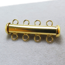 ゴールドフィルド・チューブクラスプ（4.3mm×26.0mm）（4連用）「14kgf」（1個）