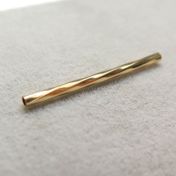 14kgf（ゴールドフィルド）・チューブ（ツイスト/ストレート）（1.0mm×21mm）（100個）