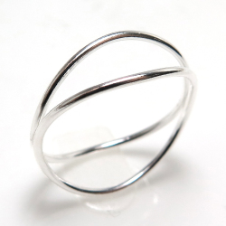 ＳＶ９２５ウェーブリング12〜13号 SV925〉13号 ダブルクロスリング - 12Twelve Agenda(トゥエルブ