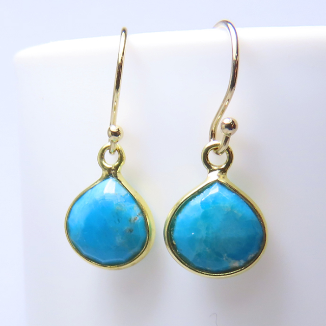 ルビー ピアス 天然石 ラウンド～マロン オニオン ボール 8～10mm  