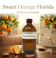 スイートオレンジ アロマオイル 精油（アメリカ・フロリダ州産 バレンシアオレンジ、Citrus sinensis）/精油1000ml