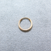 フープピアス（チューブ/1.25mm）12mm「14kgf（ゴールドフィルド）」（1個）
