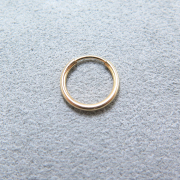 フープピアス（チューブ/1.25mm）14mm「14kgf（ゴールドフィルド）」（1個）