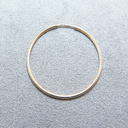 フープピアス（チューブ/1.25mm）30mm「14kgf（ゴールドフィルド）」（1個）