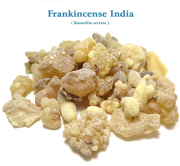 フランキンセンス・インド レジン インセンス樹脂　（Boswellia serrata） インド乳香 100g