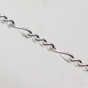 フィガロチェーン シルバー SV925 1.2mm  10センチ 1本