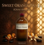 スイートオレンジ アロマオイル 精油（ブラジル産 バレンシア・オレンジスウィート、Citrus sinensis）/精油1000ml