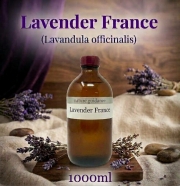 ラベンダー アロマオイル 精油（フランス産・真正ラベンダー・イングリッシュラベンダー、Lavandula officinalis）/1000ml