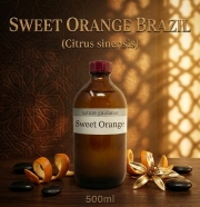 スイートオレンジ アロマオイル 精油（ブラジル産 バレンシア・オレンジスウィート、Citrus sinensis）/精油500ml
