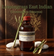 レモングラス・イーストインディアン（インド産・東インド種、Cymbopogon flexuosus）/250ml