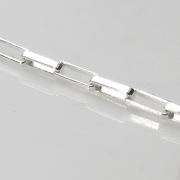 シルバーチェーン/ボックス1.25mm「SV925」（10cm）（1本）