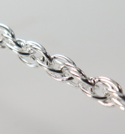 ロープ シルバーチェーン SV925  1.8mm（10センチ）（1本）