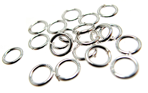 シルバーパーツ丸カン（SV925）【2.5mm×0.5mm】（1.29g入/100個相当）