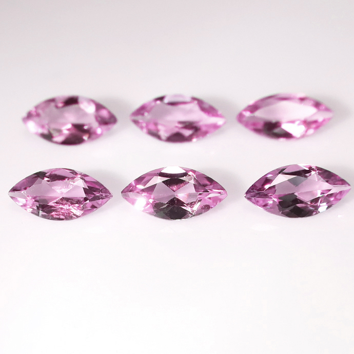 キュービックジルコニアcz【AAA】・ルース  ピンク /マーキス【6×3mm】ファセットカット（500個）