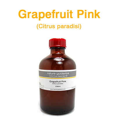 グレープフルーツ・ピンク（カリフォルニア州産 ピンクグレープフルーツ、Citrus Paradisi）/精油250ml