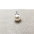 貝パール 国産 日本 5mmラウンド「金具 シルバー SV925」（1個）