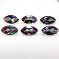 ミスティックトパーズ（グリーン）天然石ルース ブラジル産 マーキス 【6×3mm】ファセットカット（1個）