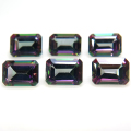 ミスティックトパーズ（グリーン）ブラジル産 天然石ルース/オクタゴン・レクタングル【8×6mm】ファセットカット（1個）