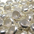 シルバービーズパーツ ストッパー 2.3×5.0mm（穴のサイズ：目安1.5mm） SV925（10個）