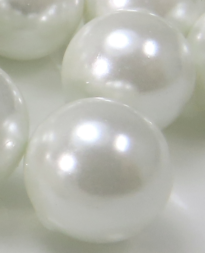 貝パール シェルパール（丸玉・片穴）3mm玉 250個