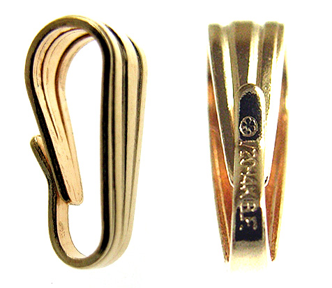 バチカン 14KGF ゴールドフィルド 【8mm×2.5mm】 50個
