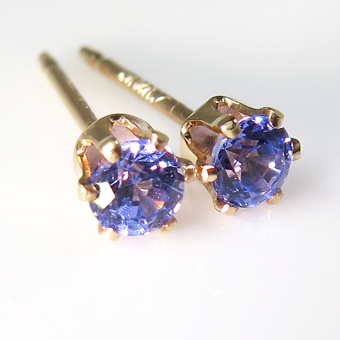 ブルー YAG BLUE ヤグ（イットリウム アルミニウム ガーネット）合成ガーネット ピアス 14kgf（ラウンド3mm）25ペア