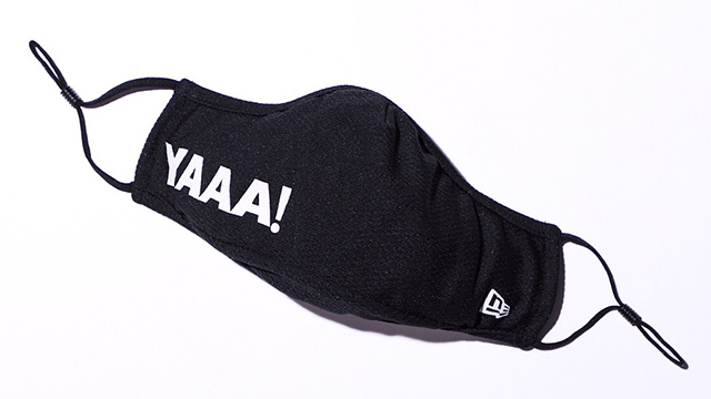 NEW ERA×ダチョウ倶楽部コラボ「YAAA!」マスク