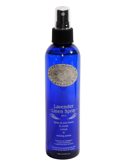 サクリッド マウンテン ラベンダー(SACRED MOUNTAIN LAVENDER)ラベンダー リネンスプレー 200ml 【アロマスプレー・シーツ・リラックス】