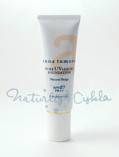 アンナトゥモール(anna tumoru) ナチュラルUVリキッドファンデーション UVカット【ノンケミカル・色つき・カバー・吸収剤不使用】【メール便】