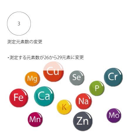 ら・べるびぃ予防医学研究所 毛髪ミネラル検査