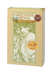 グリーンノート(GREENNOTE) ヘナ ハーバルカラー ナチュラルブラウン【白髪染め・早く染まる・簡単・安全・天然100％・トリートメント】