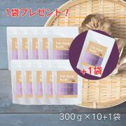ナチュクル(natu・cle)　フィッシュボーンブロス 舞茸プラス 300ｇ10個＋1個セット【まいたけ・アミノ酸・ペプチド・タンパク質・たんぱく質】