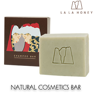 石けんシャンプーバー 90g ＜ララハニー＞ 椿オイル配合。頭皮と髪を