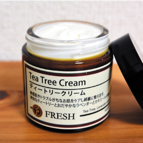 ティートリークリーム 【トラブル肌ケア】 60g ＜フレッシュ