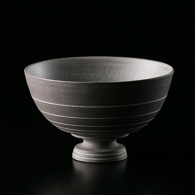 T.I.E　飯碗（黒褐色2） 〜作り手 アサ佳さん（岐阜県土岐市）