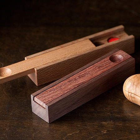 木ものNAKAYA　中矢嘉貴さん/木の印鑑ケース　詳細画像