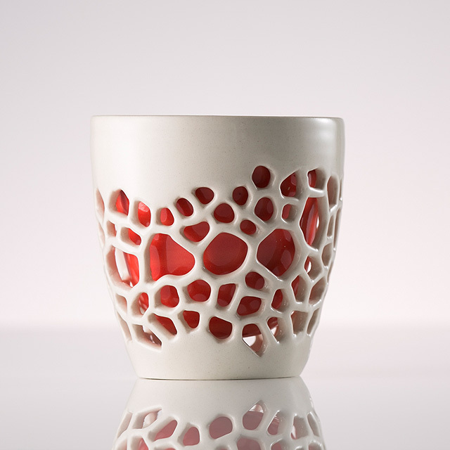 ミナモノモアレカップ 〜作り手 アサ佳さん（岐阜県土岐市）