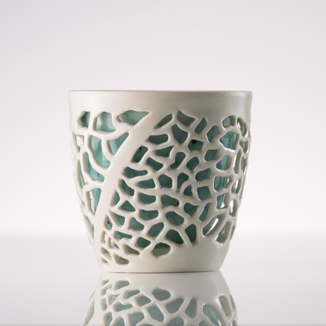 ミナモノモアレカップ 〜作り手 アサ佳さん（岐阜県土岐市）